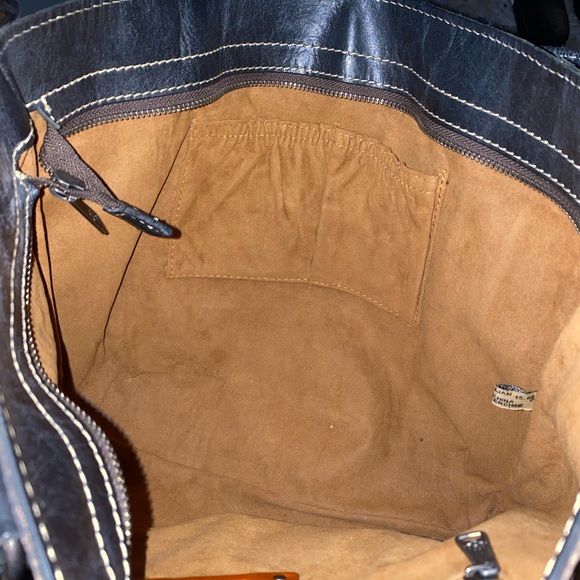 Patricia Nash feathered paisley print purse - Picture 13 of 14